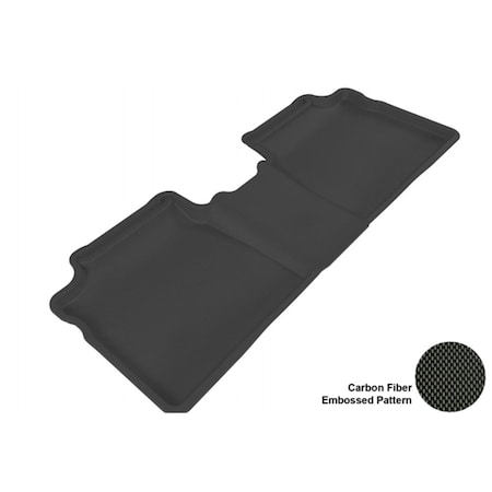 3D Maxpider TOYOTA PRIUS 2010-2014 KAGU BLACK R2 Floor Mat L1TY04021509